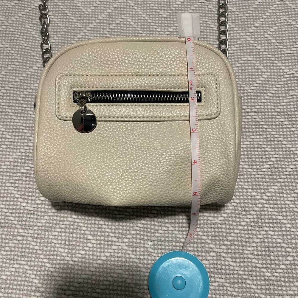 Small Crossbody Purse, Ivory - Picture 12 of 13